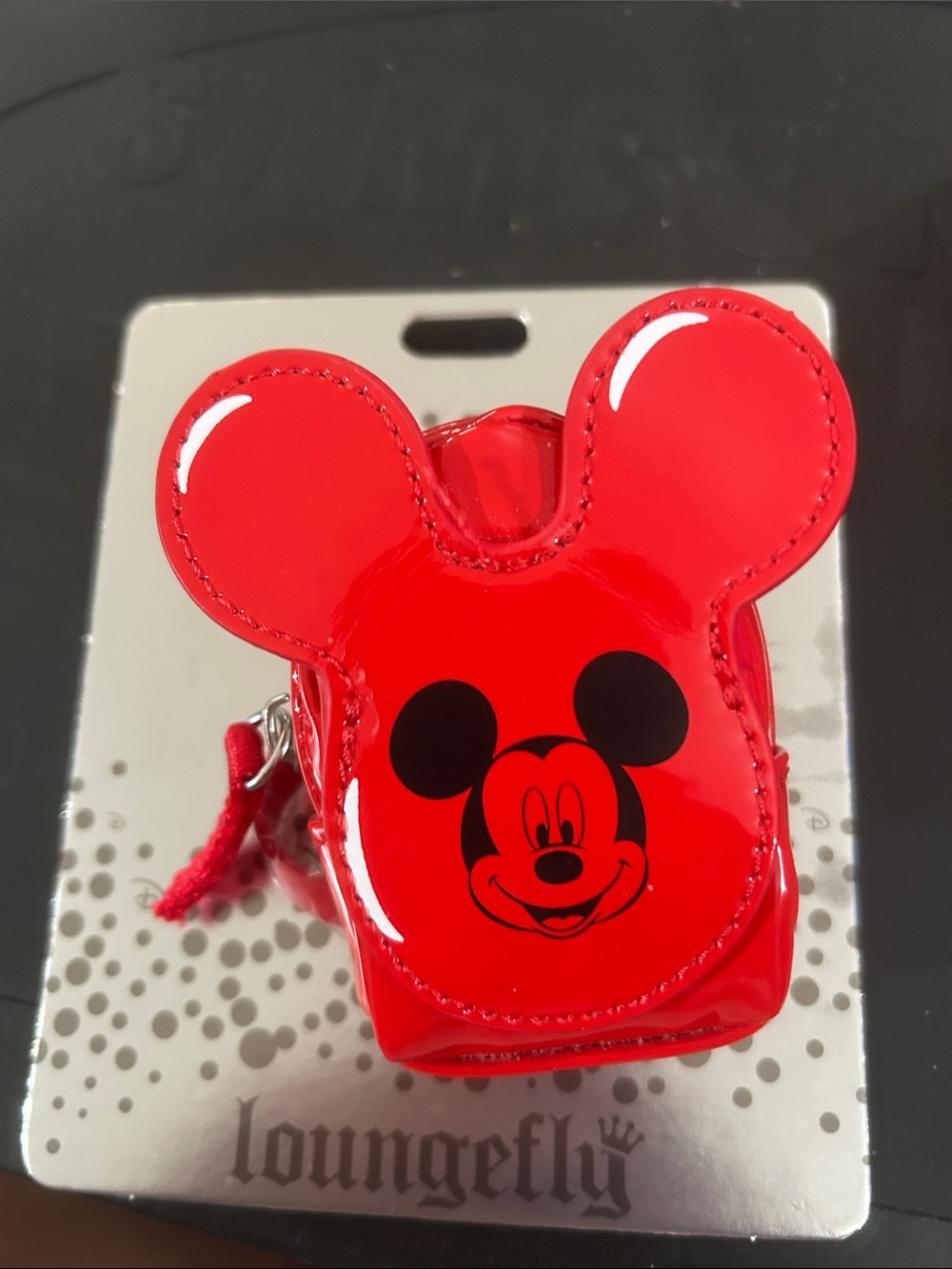 Disney Loungefly Nuimos red Mickey Mouse Ear  Pouch